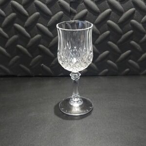 Vintage Crystal Cordial Glass 5' Vertical & Diamond Cut Stemware Replacement